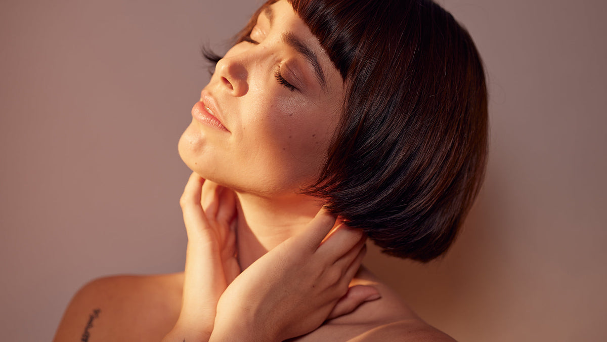 a woman with softer skin thanks to khadi natural bodyoils
