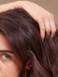 Wide shot of Dark Blonde plant-based hair color by khadi 