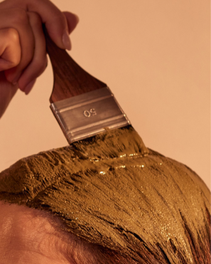 Visual from khadi’s branding, highlighting the natural focus of the products