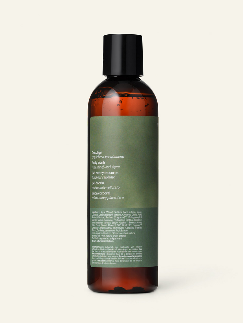 Back view of Khadi Indian Amla Body Wash – emphasizing its nourishing properties