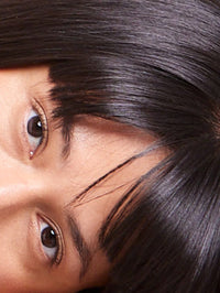 Image of Indigo plant-based hair color by khadi, gentle plant-based color for natural indigo tones