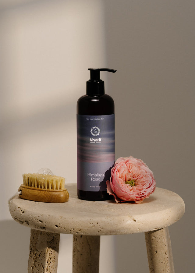 Image of Khadi Himalaya Rose Hand Wash – gentle floral cleansing care