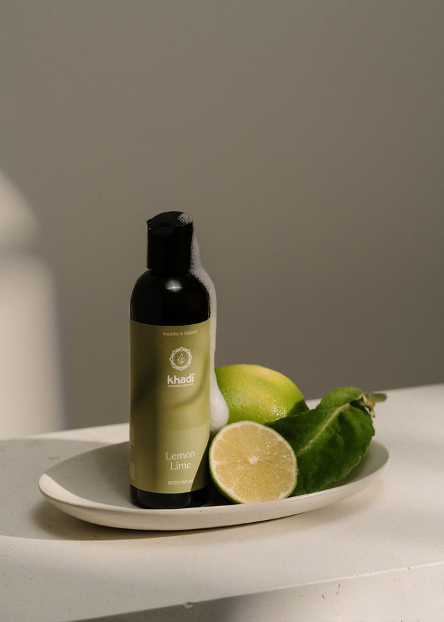 Image of Khadi Lemon Lime Body Wash – refreshing and energizing cleansing care