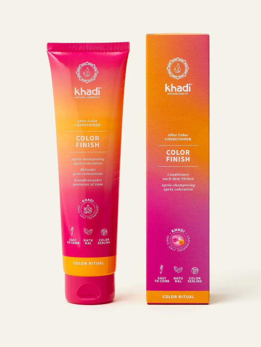 Packaging of Color Finish Conditioner – khadi Color Ritual WebP image