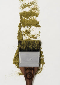 Khadi plant-based hair color with Ayurveda brush
