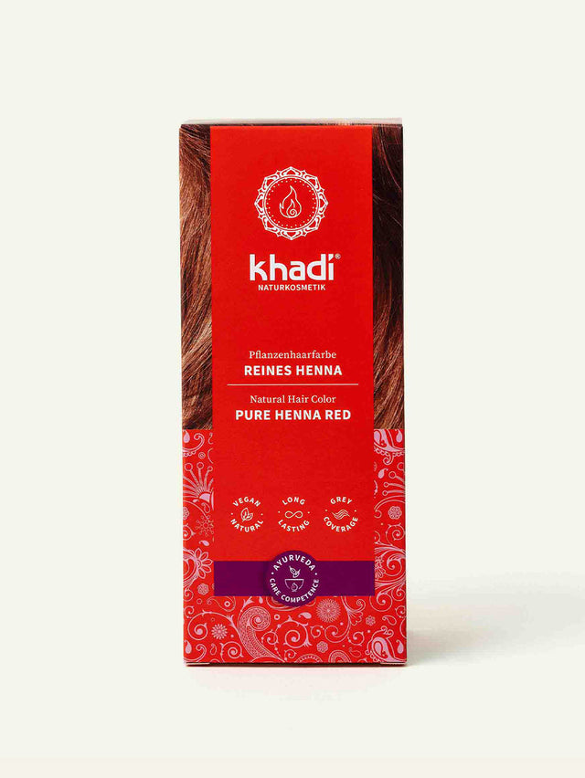 Image of Pure Henna Red, front view of the packaging