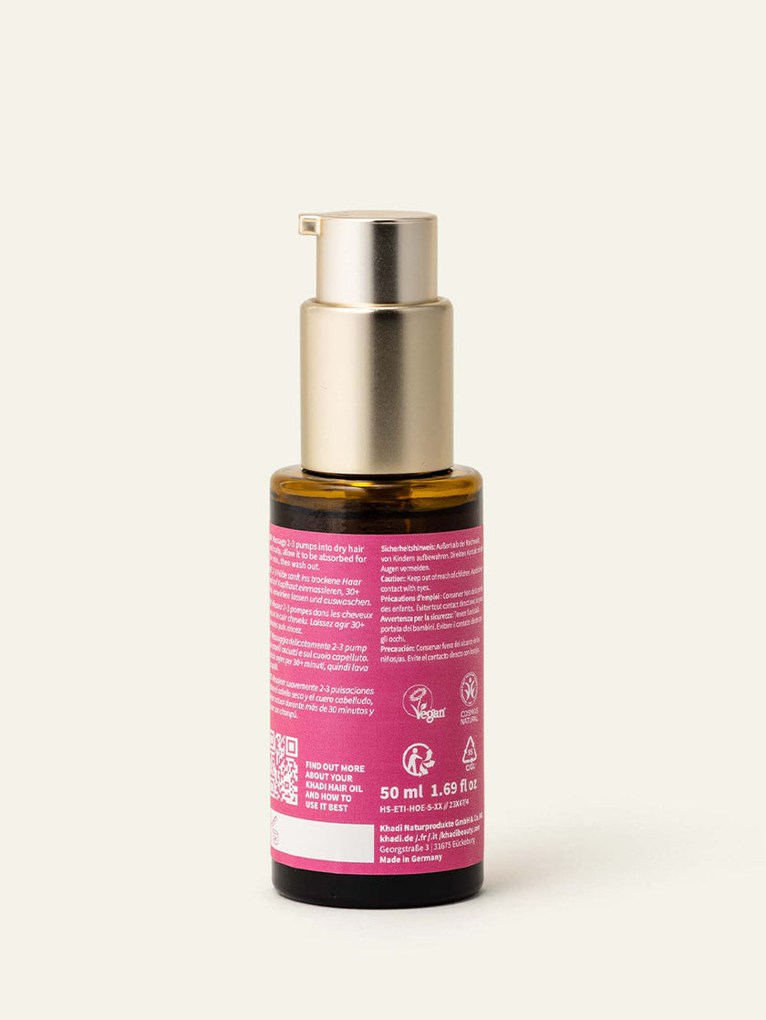 Image of Rose Repair hair oil by khadi